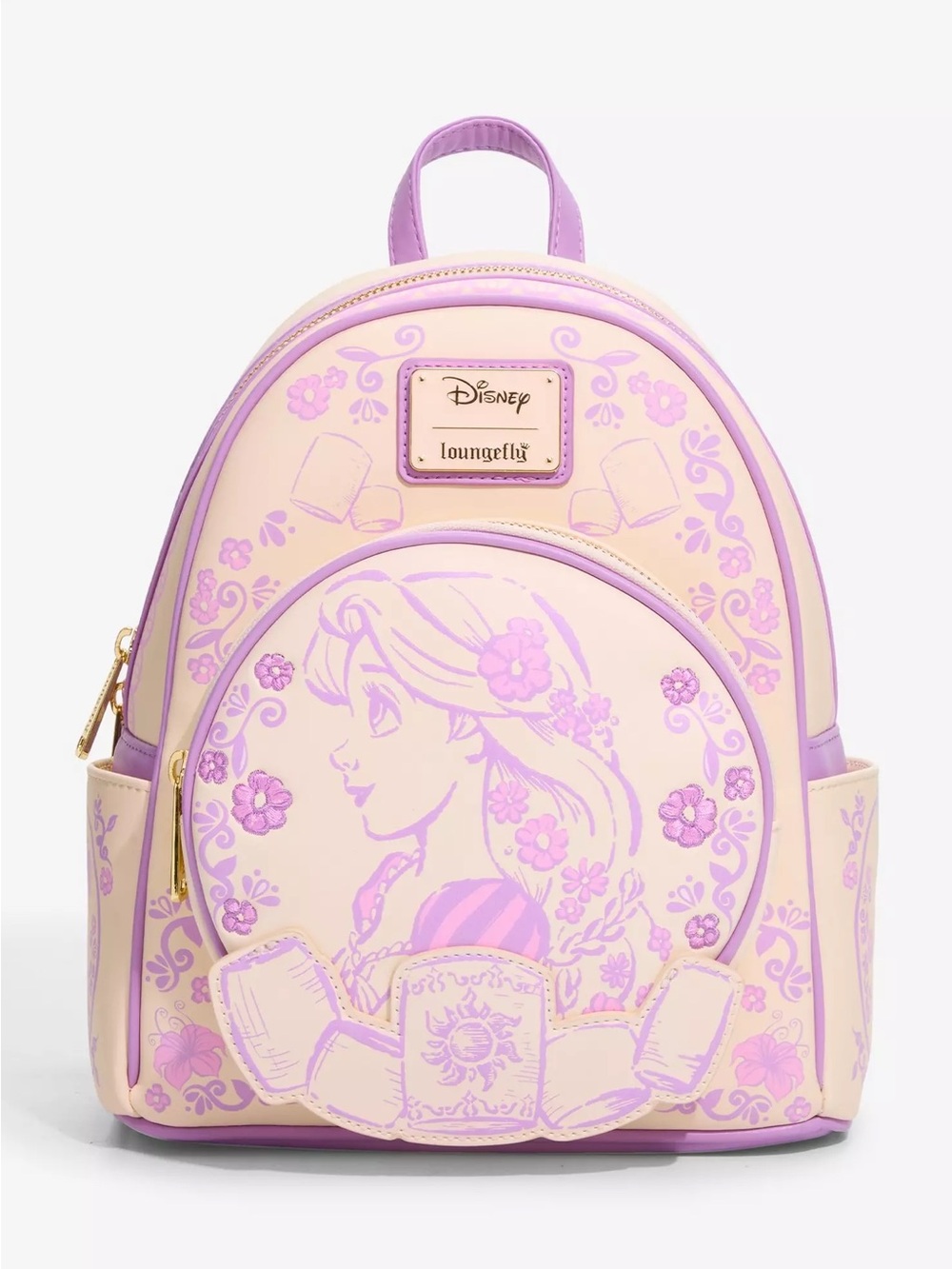NWT Loungefly Disney Tangled Rapunzel Sketched Mini
Backpack